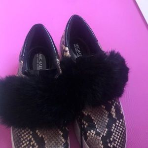 Brand new sneaker snake print Michael Kors